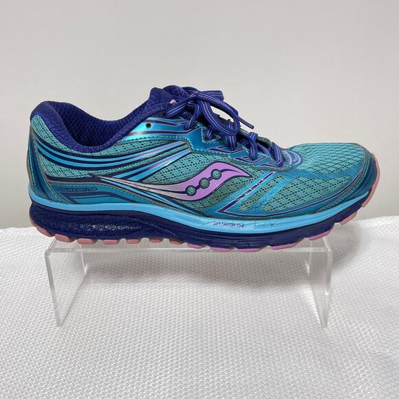 Saucony Everun Guide 9 Shoes Womens Size 9 Running Blue S10295-5 Low Top Sneaker - Picture 9 of 9